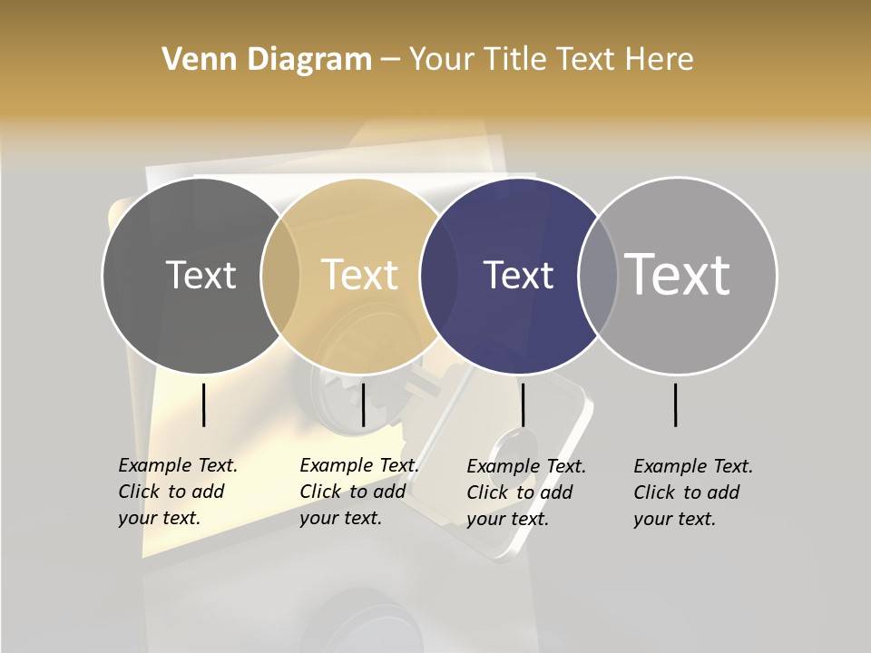 Guard Network Key PowerPoint Template