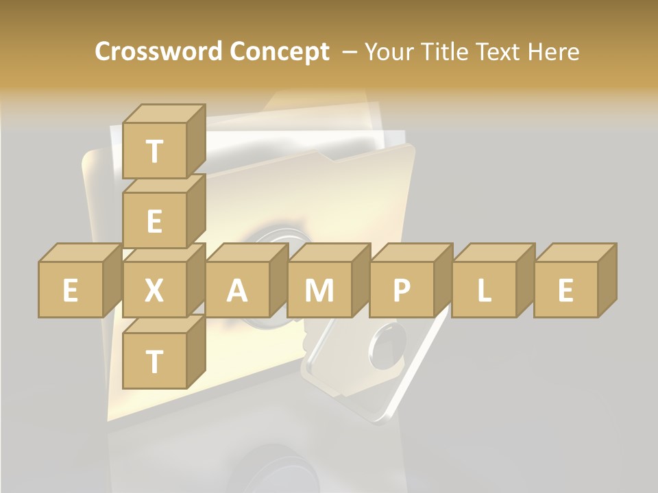 Guard Network Key PowerPoint Template