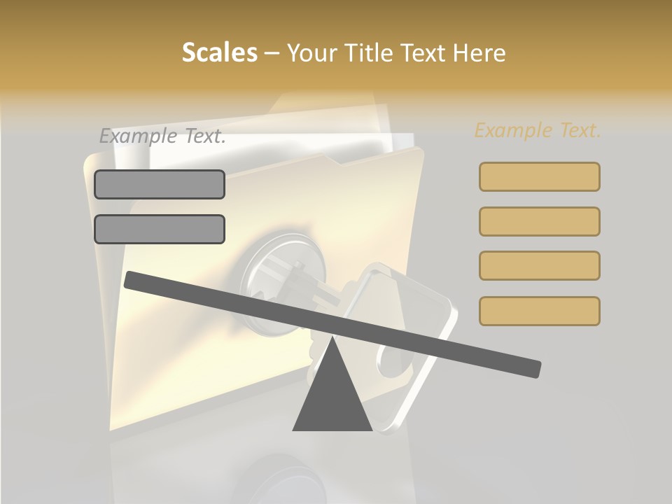 Guard Network Key PowerPoint Template