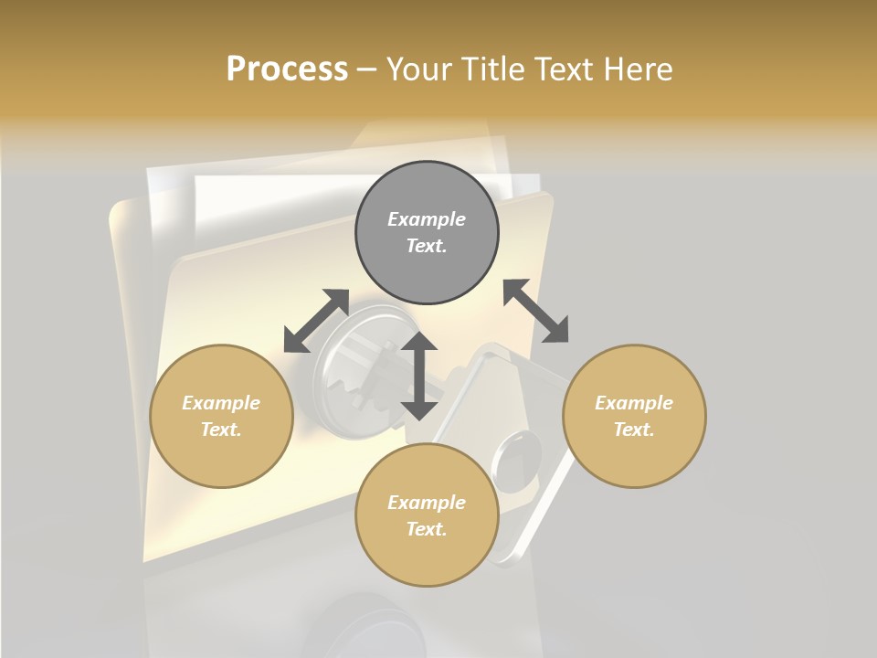 Guard Network Key PowerPoint Template