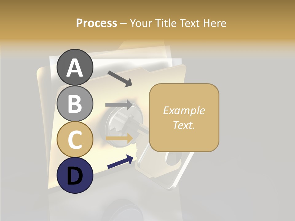 Guard Network Key PowerPoint Template