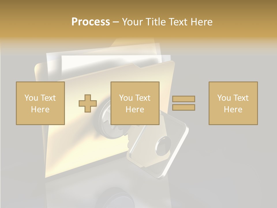 Guard Network Key PowerPoint Template