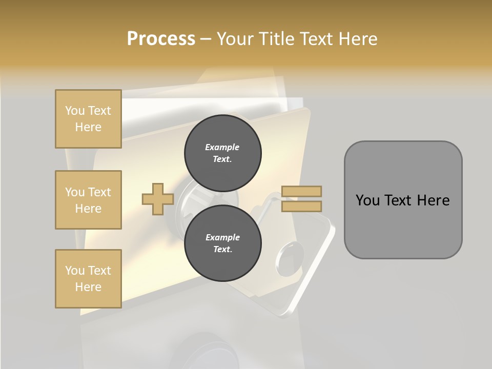 Guard Network Key PowerPoint Template