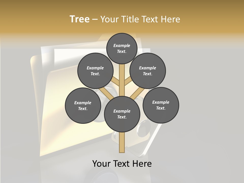 Guard Network Key PowerPoint Template