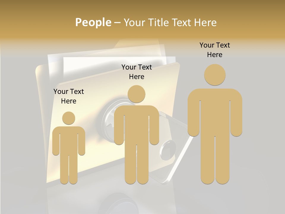 Guard Network Key PowerPoint Template