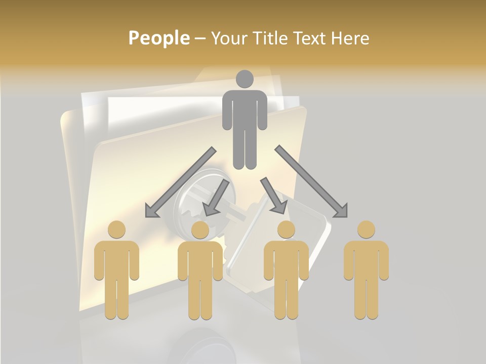 Guard Network Key PowerPoint Template