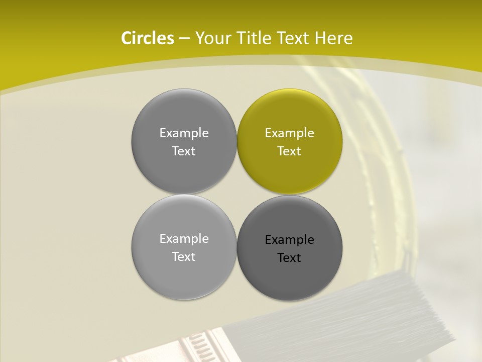 Painter Wet Newspaper PowerPoint Template