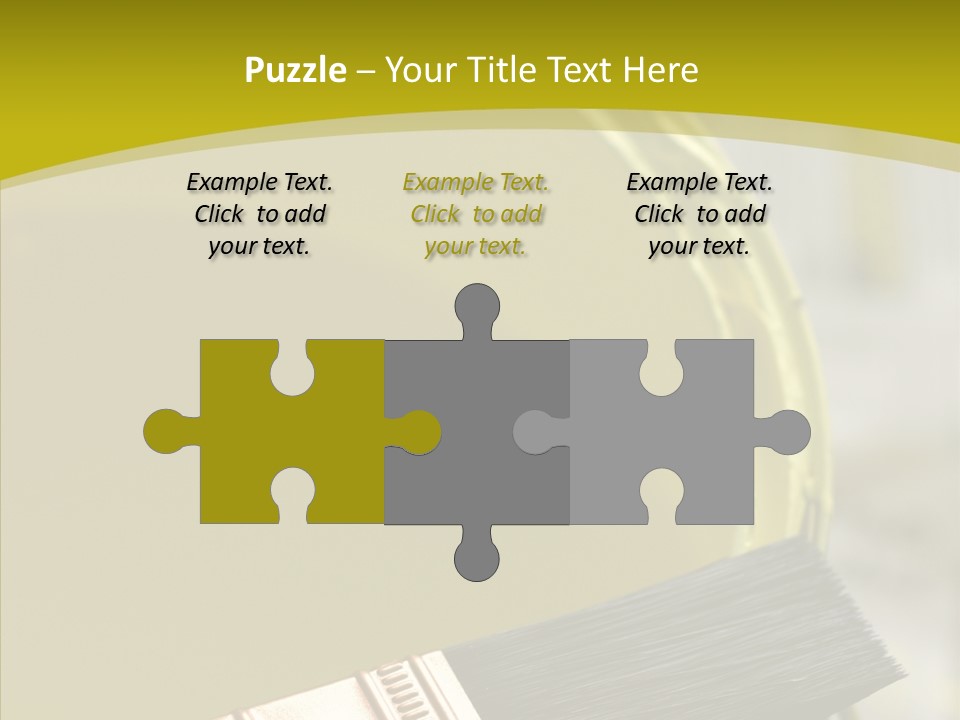 Painter Wet Newspaper PowerPoint Template