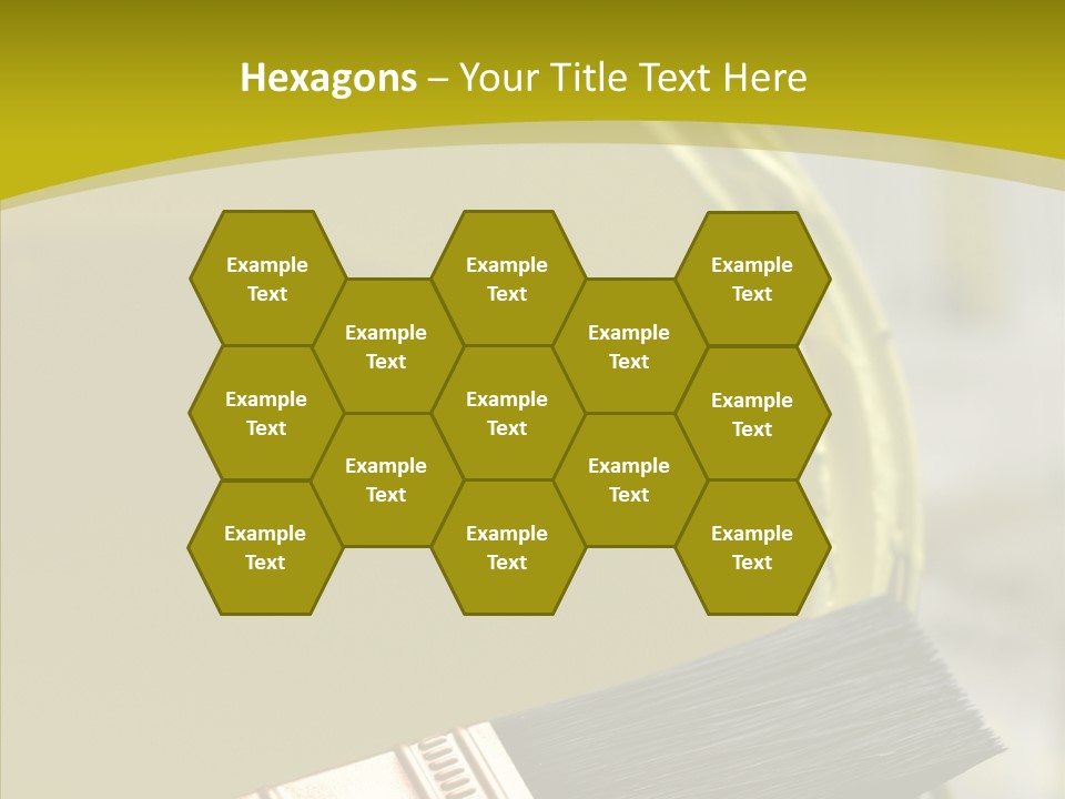 Painter Wet Newspaper PowerPoint Template