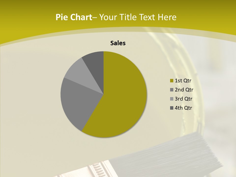 Painter Wet Newspaper PowerPoint Template