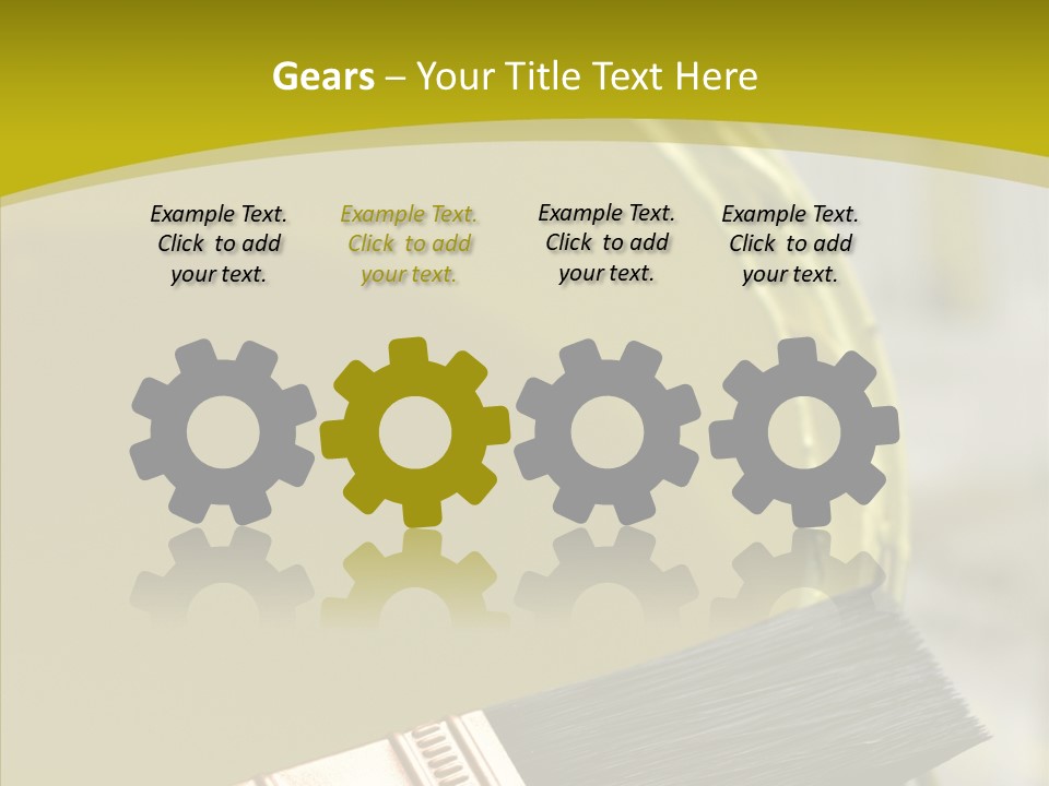 Painter Wet Newspaper PowerPoint Template