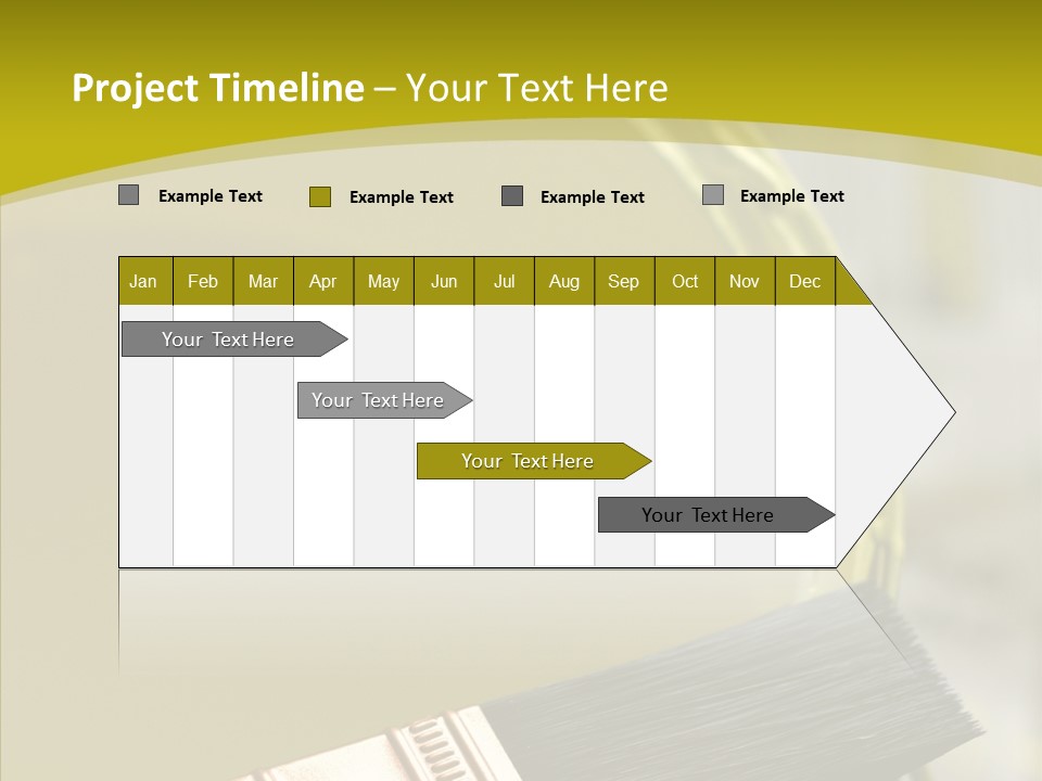 Painter Wet Newspaper PowerPoint Template