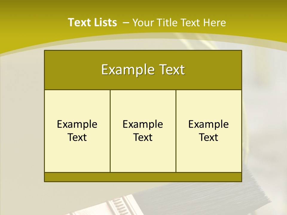 Painter Wet Newspaper PowerPoint Template
