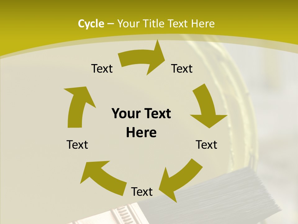 Painter Wet Newspaper PowerPoint Template