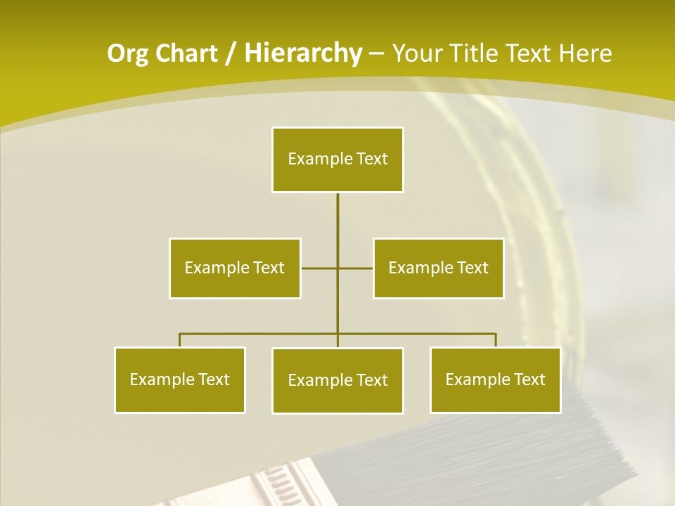 Painter Wet Newspaper PowerPoint Template