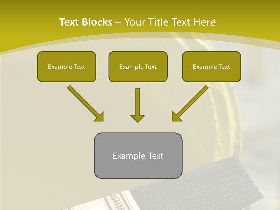 Painter Wet Newspaper PowerPoint Template