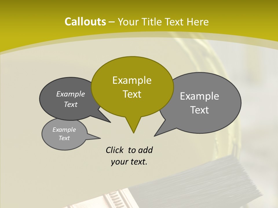 Painter Wet Newspaper PowerPoint Template