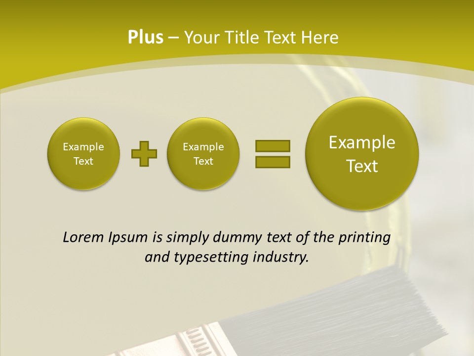 Painter Wet Newspaper PowerPoint Template