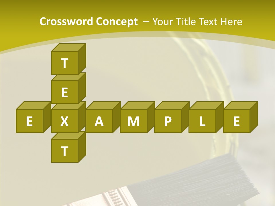 Painter Wet Newspaper PowerPoint Template