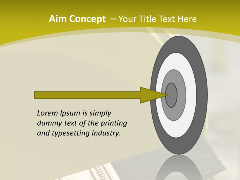 Painter Wet Newspaper PowerPoint Template