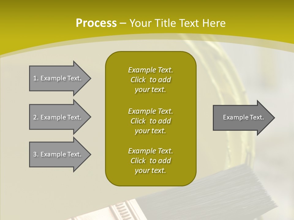 Painter Wet Newspaper PowerPoint Template