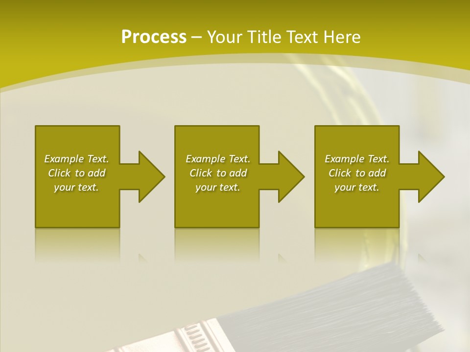 Painter Wet Newspaper PowerPoint Template