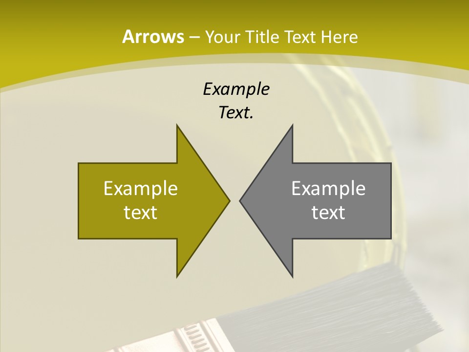 Painter Wet Newspaper PowerPoint Template