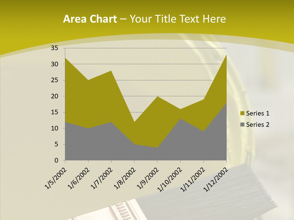 Painter Wet Newspaper PowerPoint Template