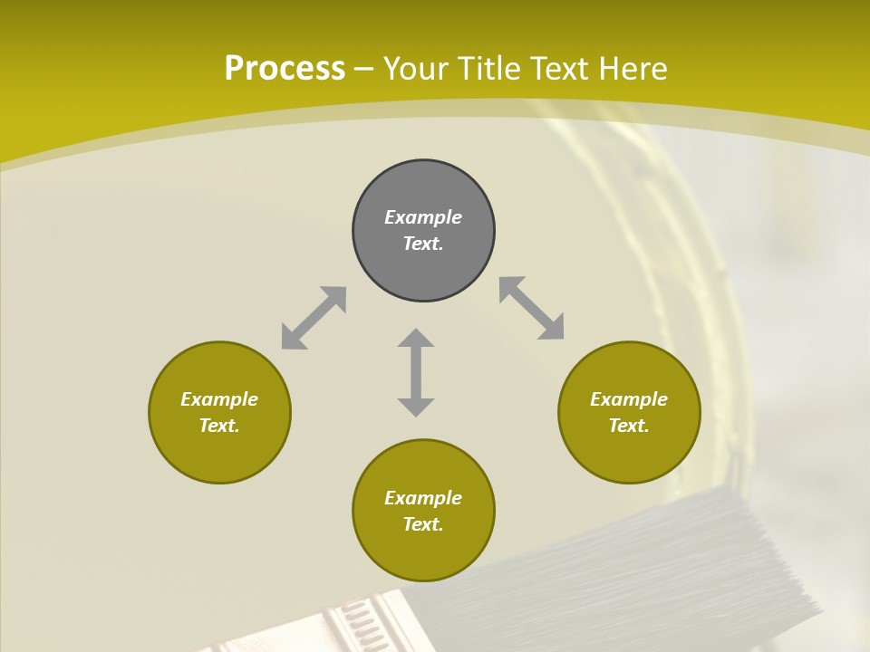 Painter Wet Newspaper PowerPoint Template