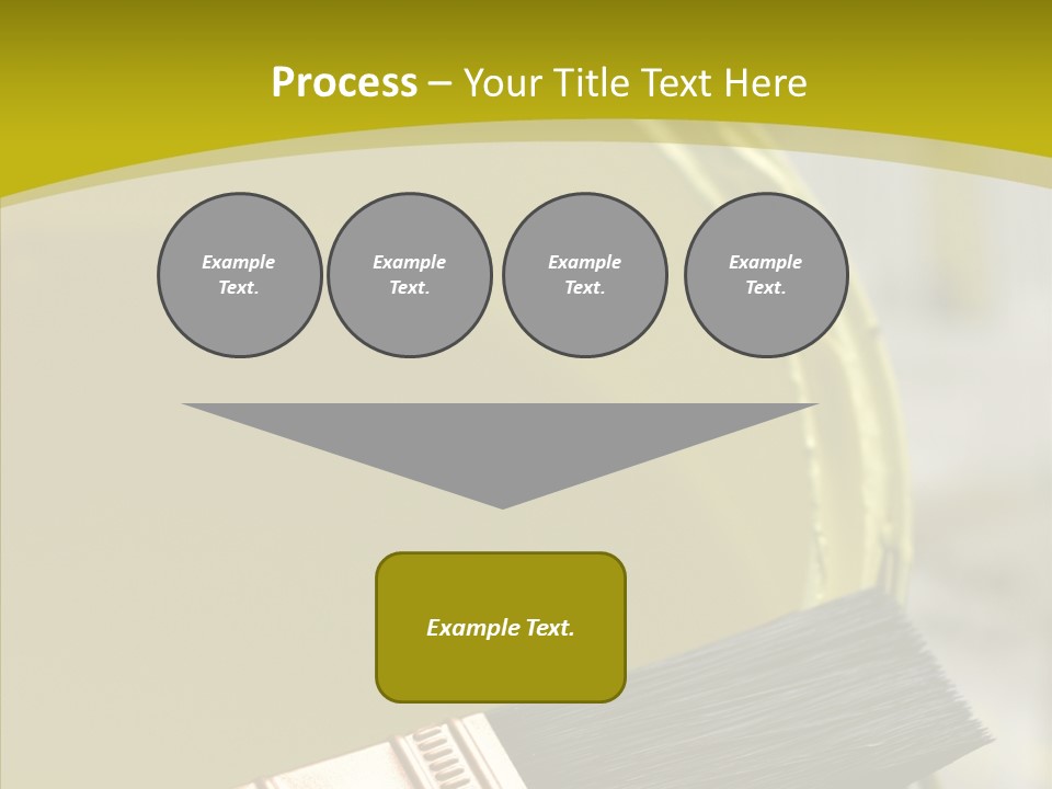 Painter Wet Newspaper PowerPoint Template