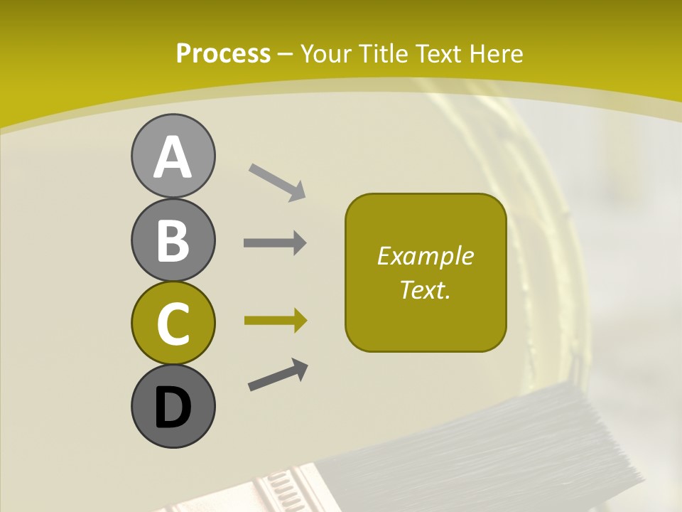 Painter Wet Newspaper PowerPoint Template