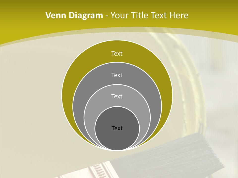 Painter Wet Newspaper PowerPoint Template