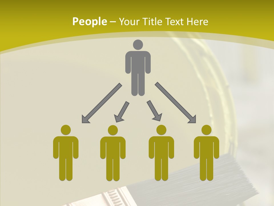 Painter Wet Newspaper PowerPoint Template