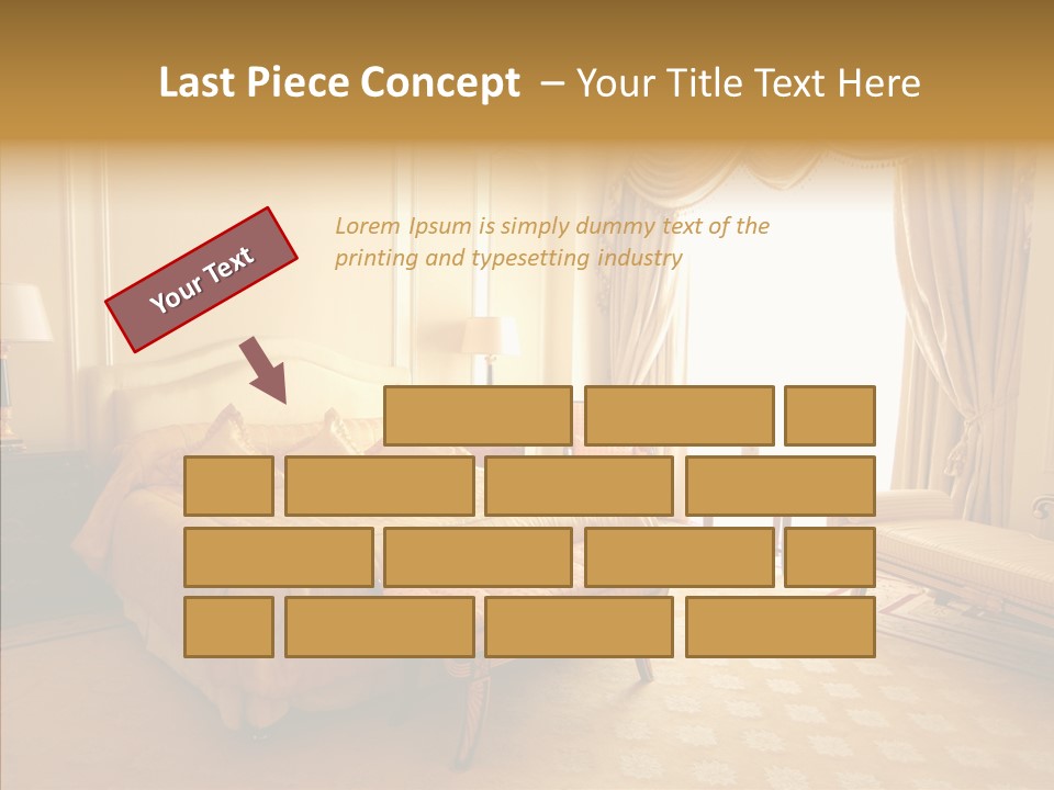 Suite House Hotel PowerPoint Template