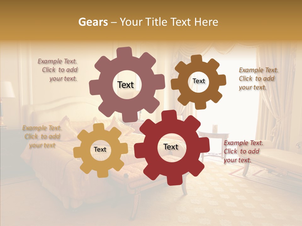 Suite House Hotel PowerPoint Template