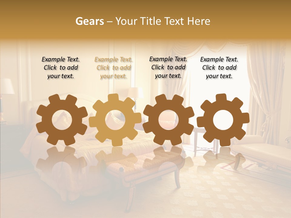 Suite House Hotel PowerPoint Template