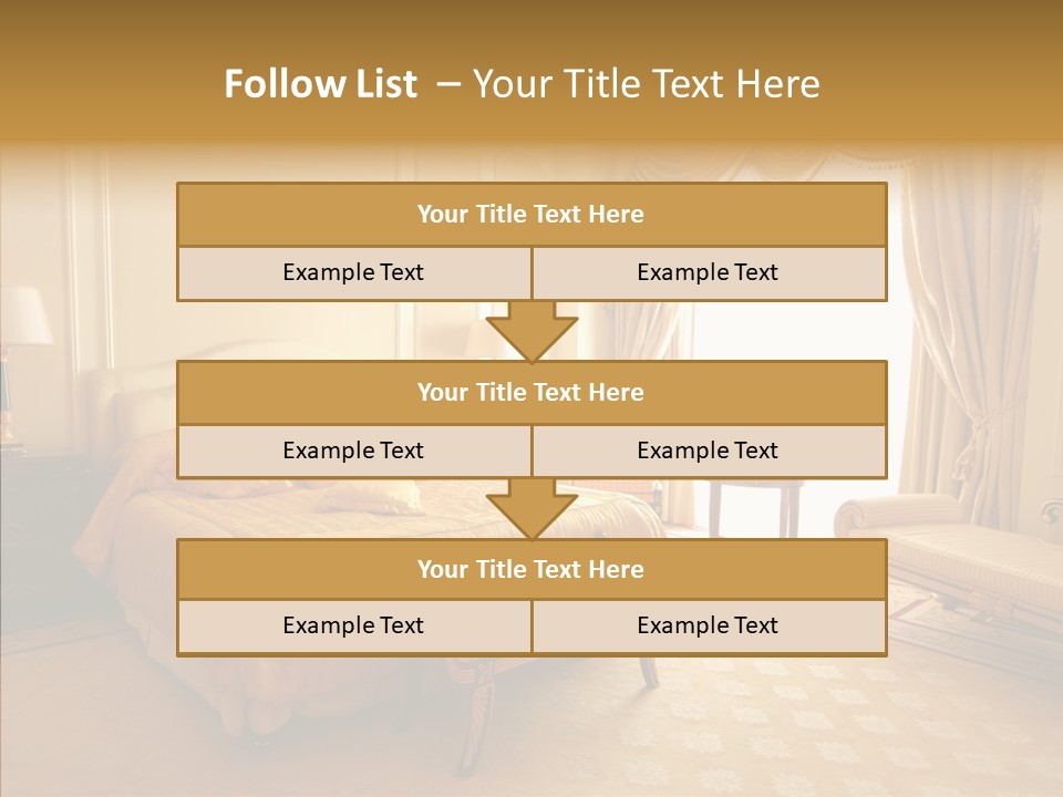 Suite House Hotel PowerPoint Template