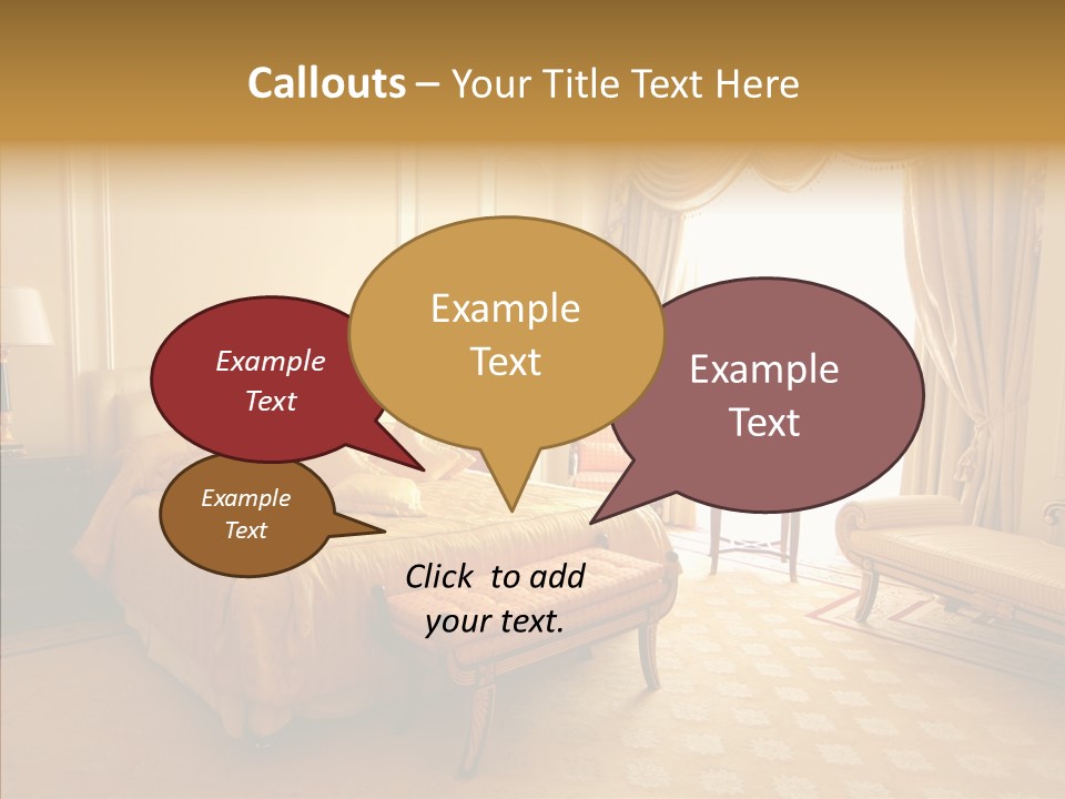 Suite House Hotel PowerPoint Template