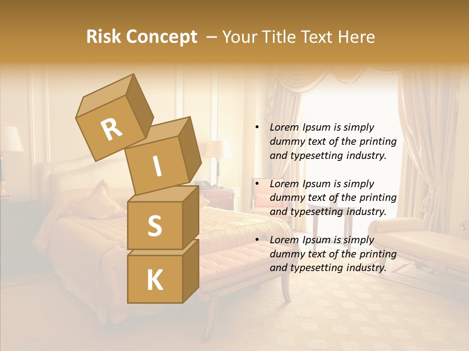 Suite House Hotel PowerPoint Template