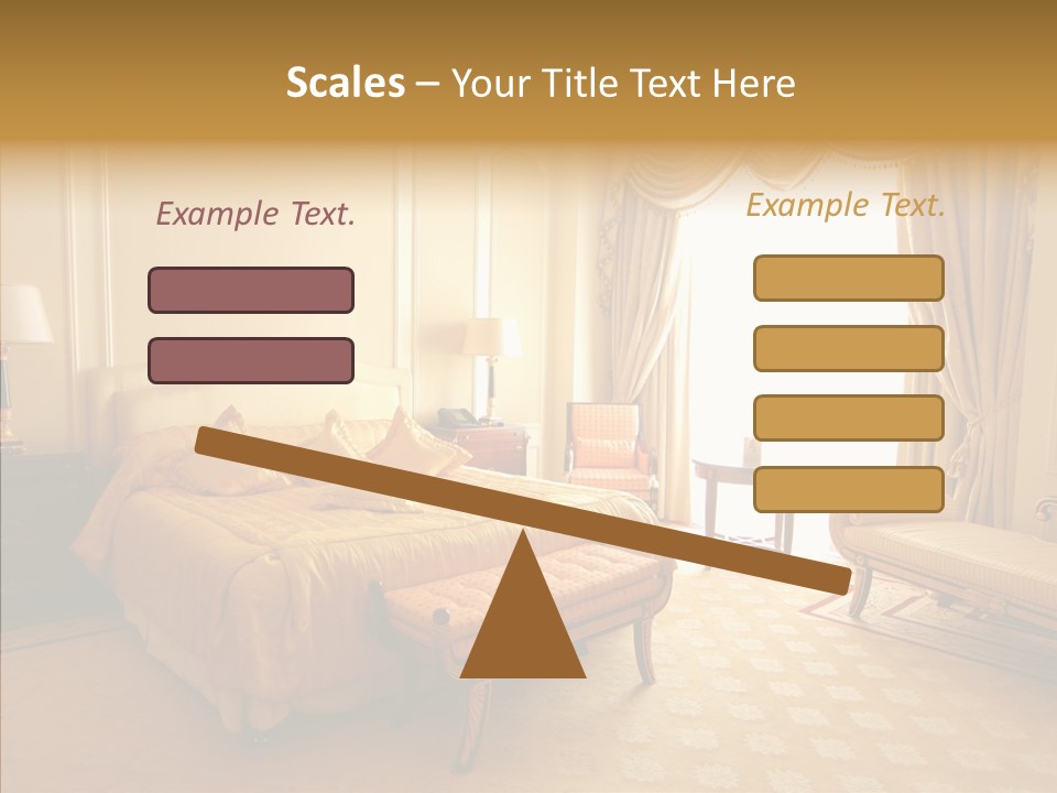 Suite House Hotel PowerPoint Template