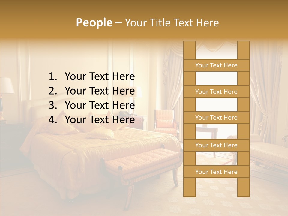 Suite House Hotel PowerPoint Template
