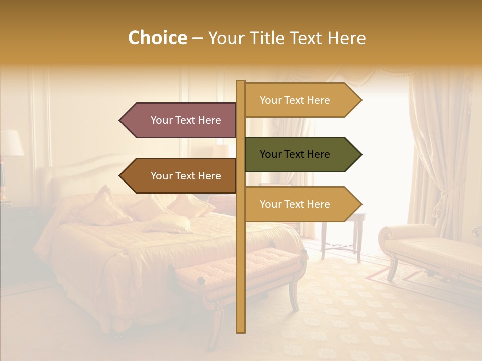 Suite House Hotel PowerPoint Template