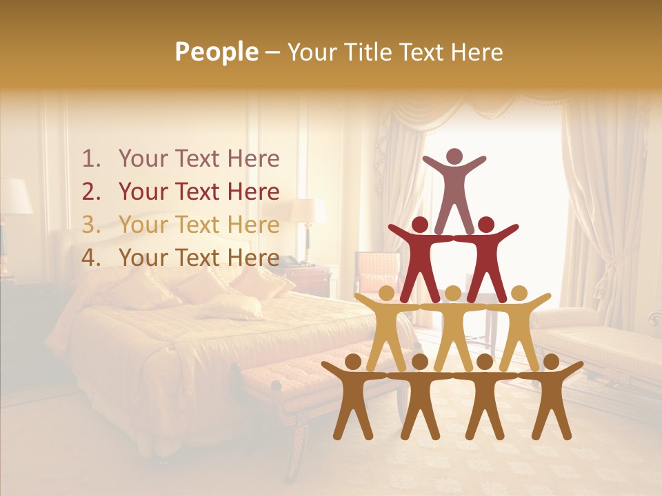 Suite House Hotel PowerPoint Template