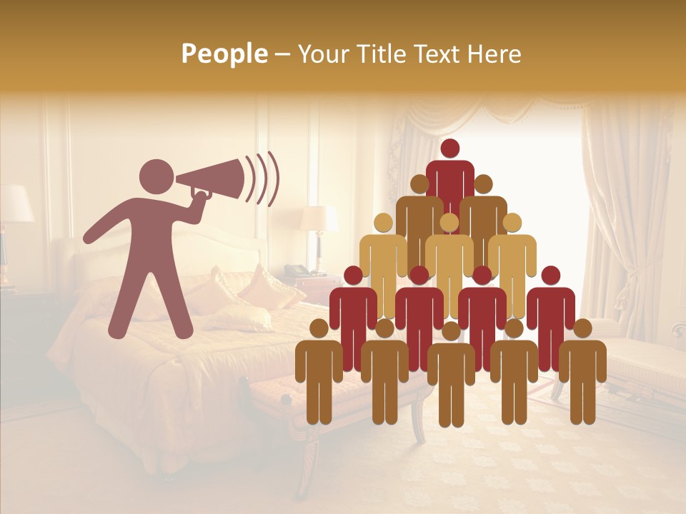 Suite House Hotel PowerPoint Template