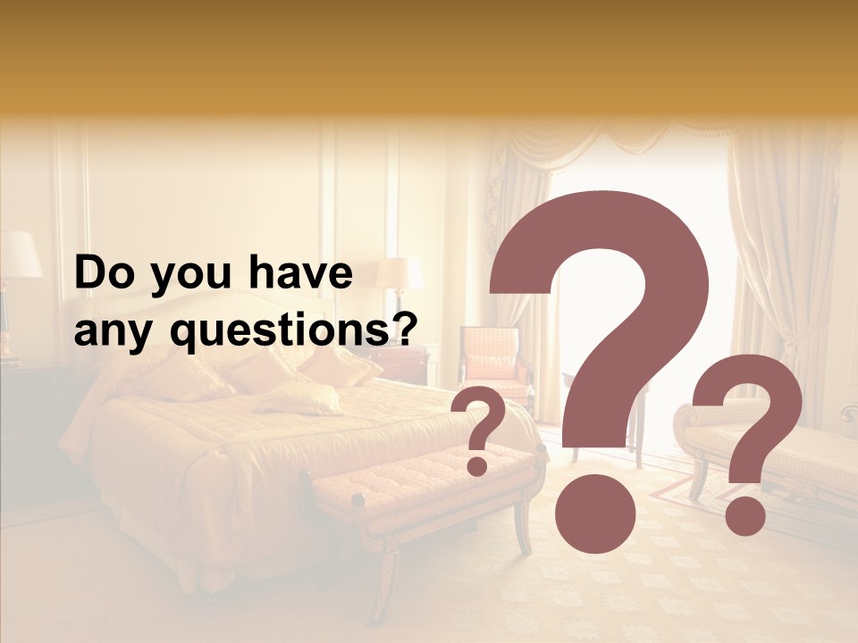 Suite House Hotel PowerPoint Template