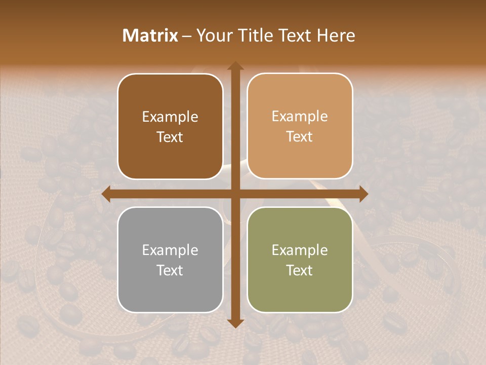 Roasted Glass Bean PowerPoint Template