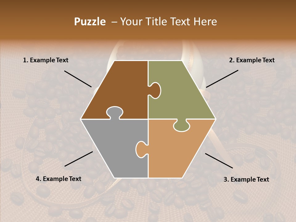 Roasted Glass Bean PowerPoint Template