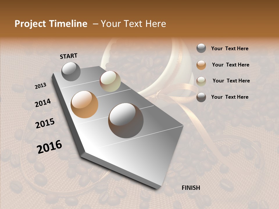 Roasted Glass Bean PowerPoint Template