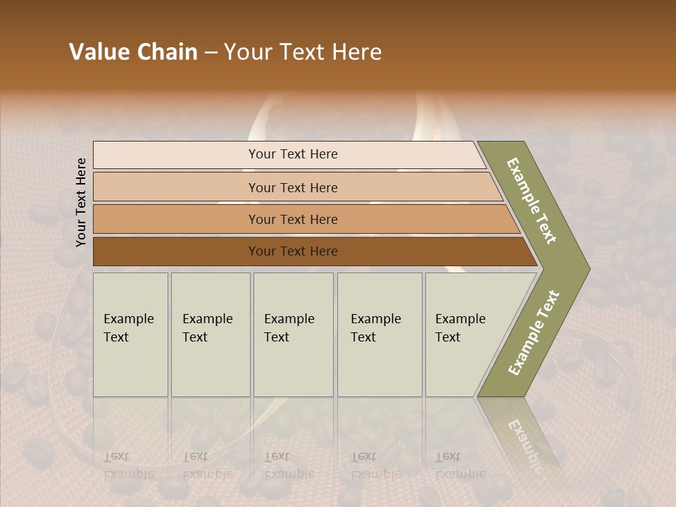 Roasted Glass Bean PowerPoint Template