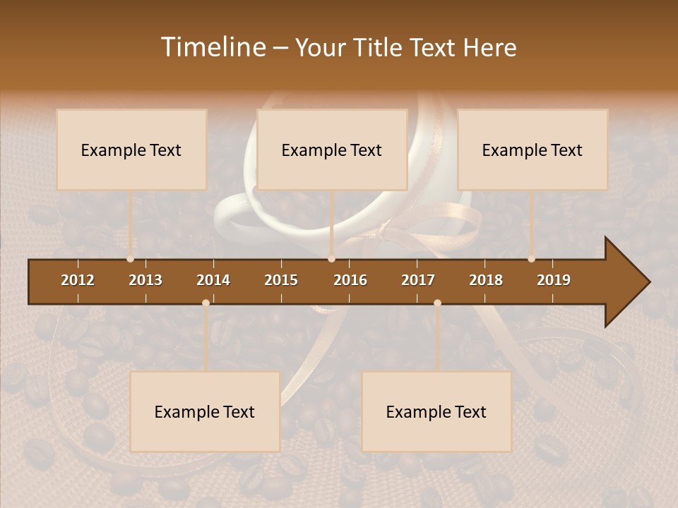 Roasted Glass Bean PowerPoint Template
